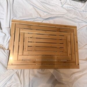 Natural Bamboo Bath Mat